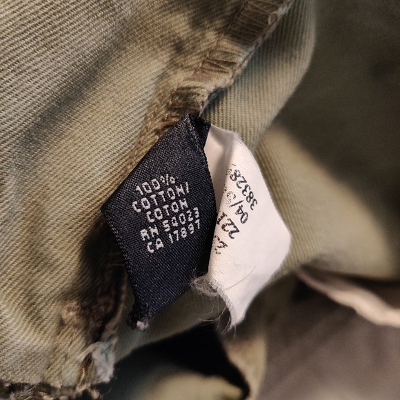 Banana Republic cotton shorts army green size 0 - Picture 4 of 6